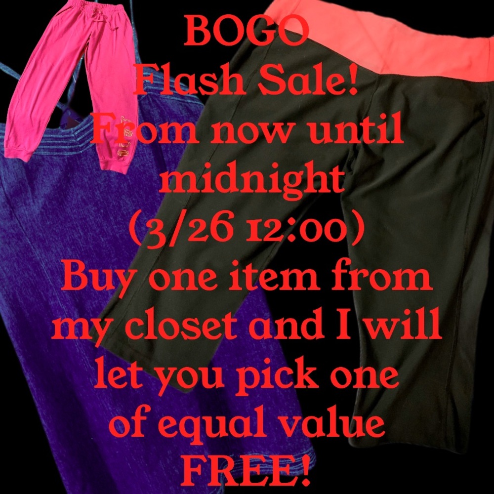 BOGO Sale tonight only!
